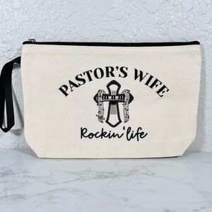 Pastor's Wife Canvas Pouch